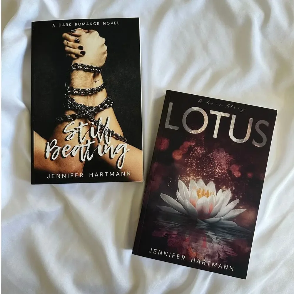Still Beating & Lotus By Jennifer Hartmann Oop Indie Paperback Bundle